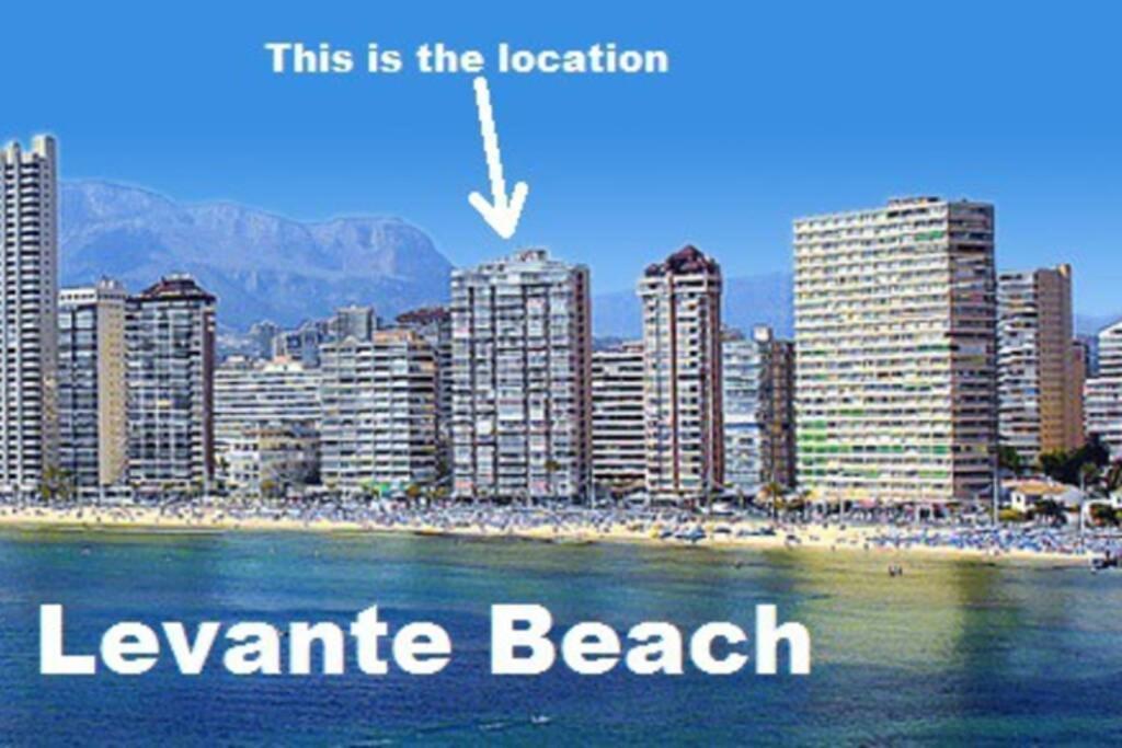 Seafront Luxury Levante Beach / Primera Linea Playa Levante Benidorm Luaran gambar